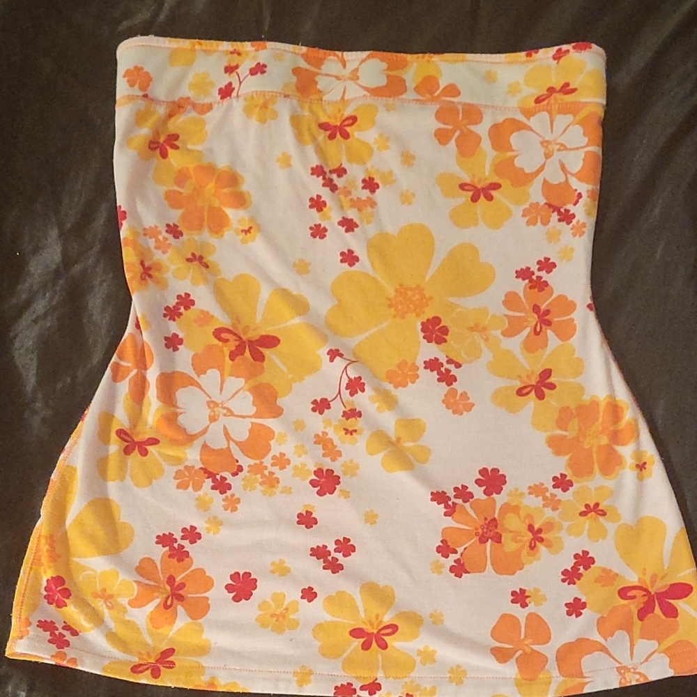 Floral Tube Top